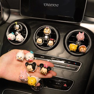 น้ำหอมในรถยนต์ Aromatherapy Cartoon Air Conditioning Air Outlet Ornaments Car Interior Decoration Creative Cute Car Inte