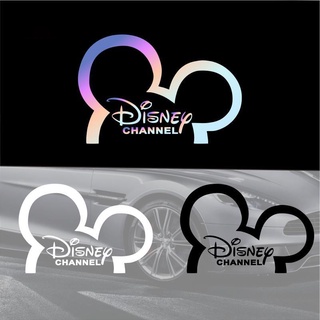 Disney P-a457.สติกเกอร์สะท้อนแสง ลายการ์ตูนดิสนีย์ มิกกี้เมาส์น่ารัก ฉลุลาย สําหรับตกแต่งรถยนต์