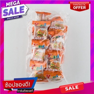 ยูปี้ กัมมี่ เยลลี่มินิเบอร์เกอร์ 8 กรัม แพ็ค 20 ชิ้น Yupi Jelly Mini Burger 8 g x 20