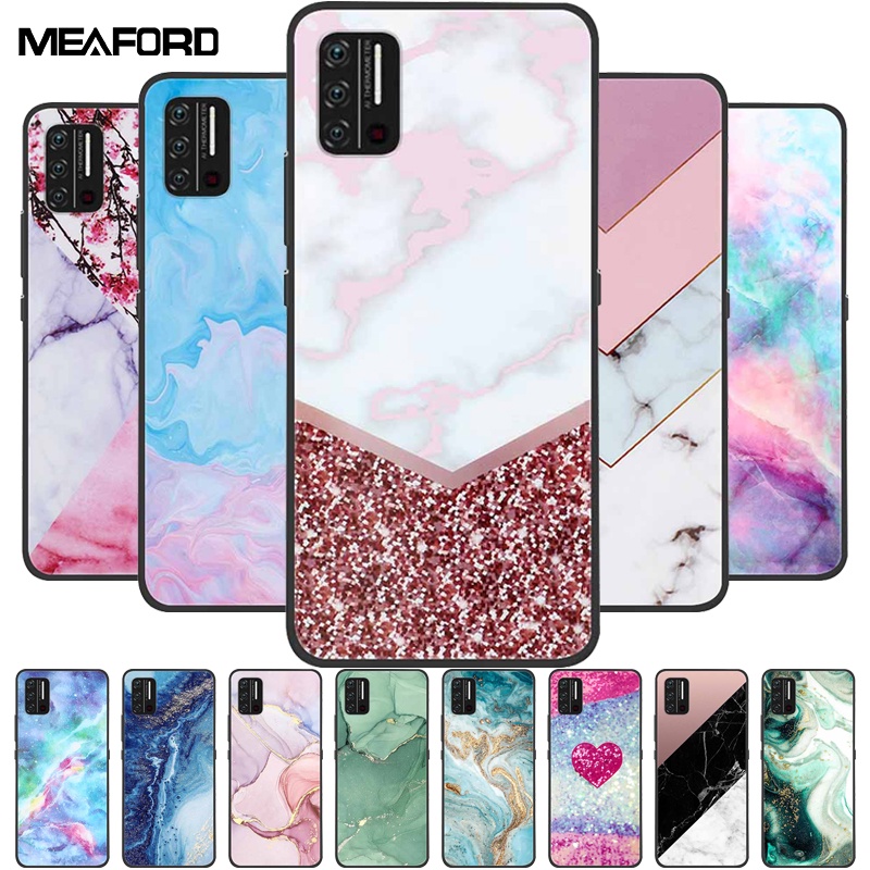 สําหรับ Umidigi A7S กรณี A9 A7 Pro หินอ่อนซิลิโคนกันกระแทก Soft TPU ฝาครอบโทรศัพท์สําหรับ Umidigi A9