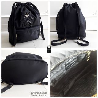 PRADA Nylon Backpack กระเป๋าเป้หูรูด ทรงน่ารัก