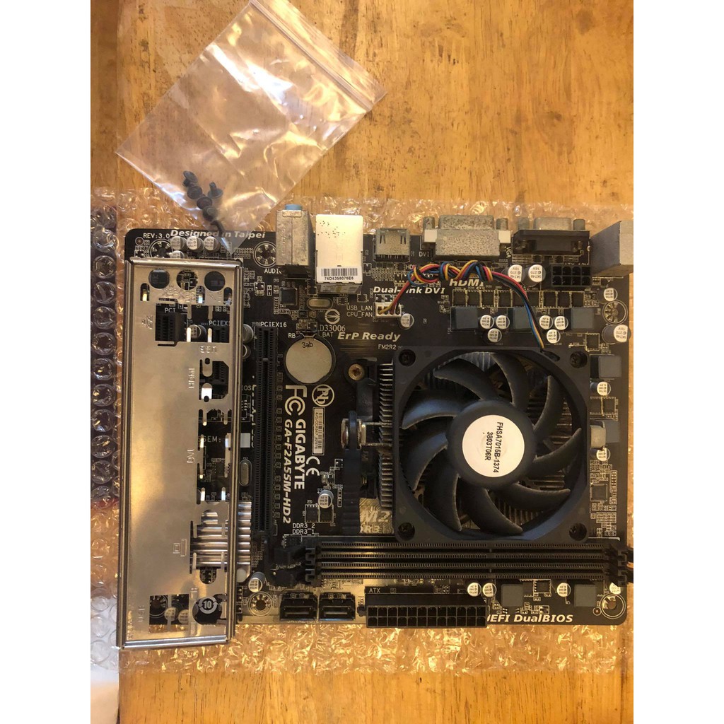 รวมชุดสุดคุ้ม ประหยัดงบ  ราคารวมส่ง CPU AMD A8-6600K + GA-F2A55M-HD2 ส่งฟรี