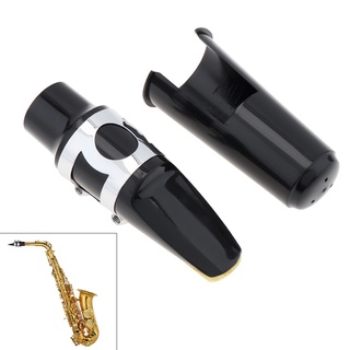 ปากเป่าแซกโซโฟน (ปากเป่าอัลโต้แซก, ปากเป่าแซกอัลโต้, Alto Saxophone Mouthpiece) สีเงิน