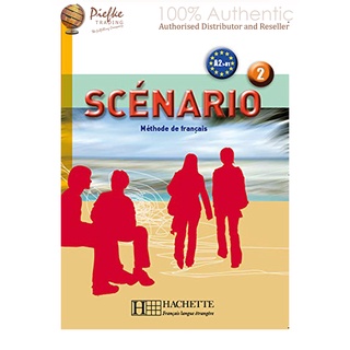 Scenario: Niveau 2 Livre de LEleve + Audio Audio : 9782011555649 (นำเข้าของแท้100%)