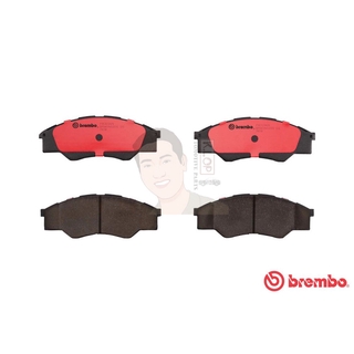 P83 096C ผ้าเบรก F (แท้ BREMBO รุ่น Ceramic) TOYOTA อินโนว่า Innova 2.5 Diesel ปี2004-&gt; /TOYOTA ไฮลักซ์ วีโก้ VIGO 2....