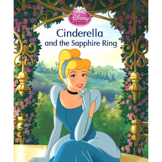 Vplay Disney Princess: Cinderella And The Sapphire Ring หนังสือนิทานภาษาอังกฤษ สําหรับเด็กก่อนเรียน