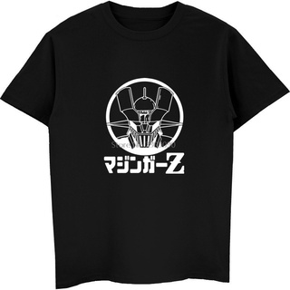 T-shirt  เสื้อยืดแขนสั้นลําลอง ผ้าฝ้าย 100% พิมพ์ลายการ์ตูนอนิเมะ MAZINGER Z สําหรับผู้ชายS-5XL