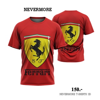 NEVERMORE T-SHIRT 3D  ใส่ได้ทั้งชายและหญิง