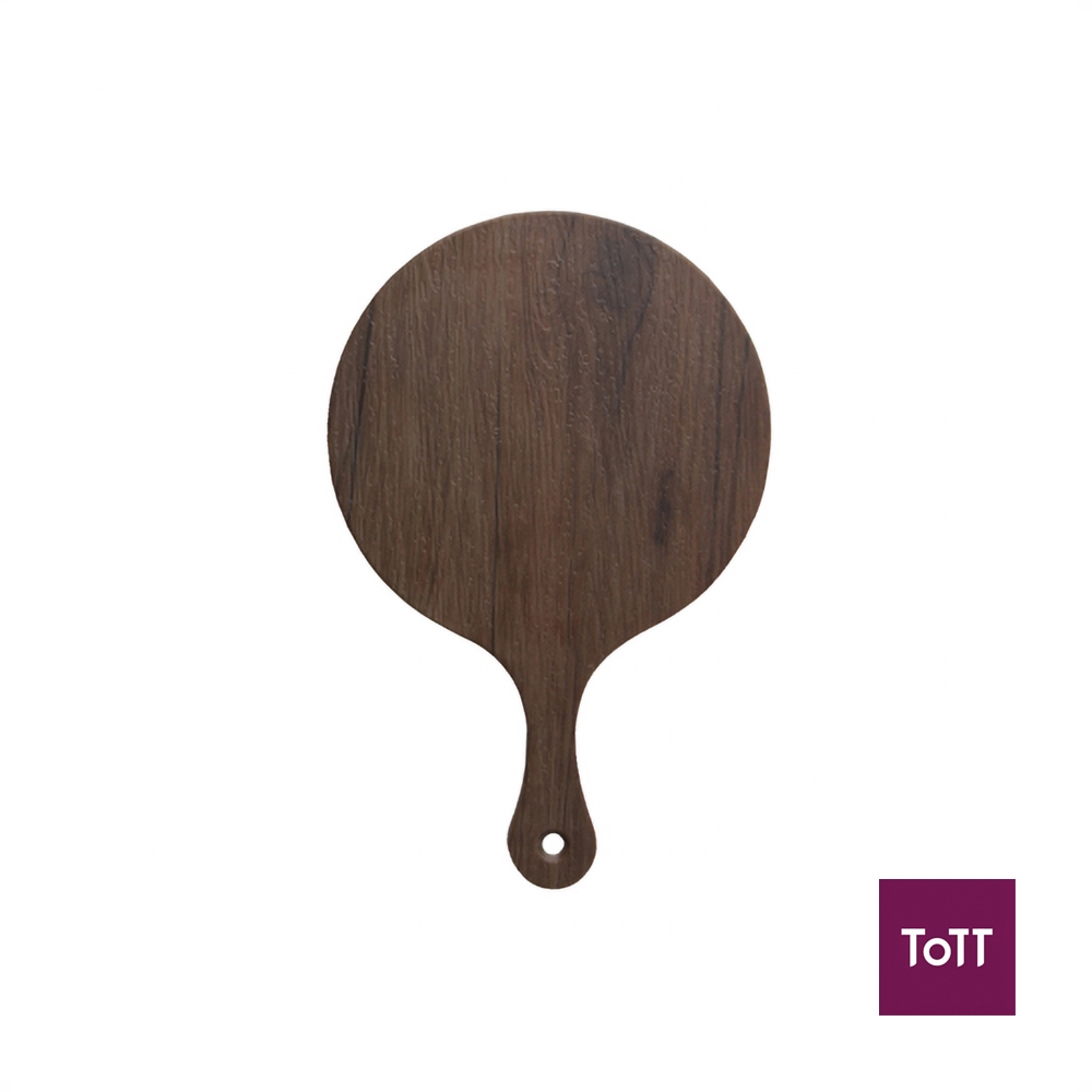 กระดานพิซซ่าทรงกลมเมลามีน Efy พร้อมที่จับ