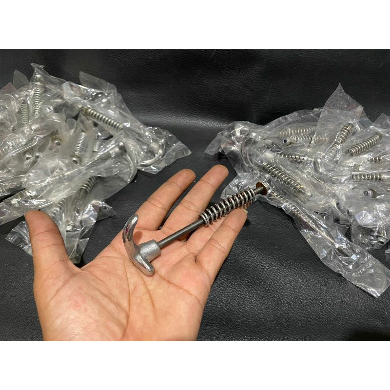 Vespa px box tepong hook pull ฯลฯ ข้างซ้าย PX EXCLUSIVE EXCEL SPARTAN ETC พร้อมสปริงและสลักเกลียว WHOLESALE และขายปลีก