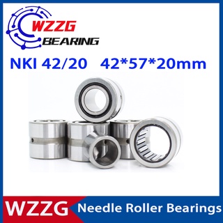 Wzzg NKI 42/20 ตลับลูกปืน ขนาด 42*57*20 ( 1 PC ) ตลับลูกปืนเม็ดเข็ม พร้อมแหวนด้านใน