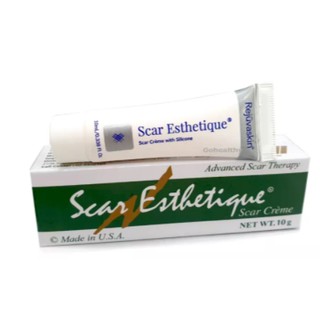 Scar Esthetique สการ์ เอสทิค ครีมลดรอยแผลเป็น แผลคีลอยด์ รอยดำ รอยแดง ขนาด 10 กรัม 11298