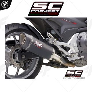 HONDA NC750 (2016 - 2020) - S - X SC1-R Muffler, with carbon fiber end cap