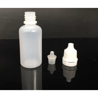 ถูกที่สุด! พร้อมส่ง 3/5/10/15/20/30/50/100ml ขวดบีบหยด ขวดและฝาสีขาว Dropper Bottle ขวดยาหยอดตา วัสดุพลาสติกPE