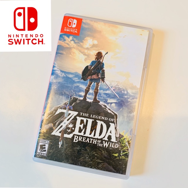 Nintendo Switch The Legend of Zelda Breath of The Wild เกมส์ในตำนาน มือสอง สภาพดีมาก 99% ENG พร้อมส่ง ราคาถูกมาก