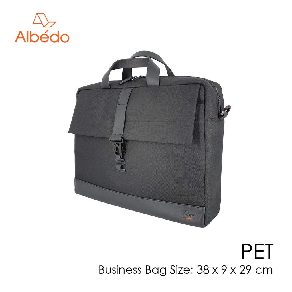 [Albedo] PET BUSINESS BAG กระเป๋าเอกสารพร้อมสายสะพาย ใส่แล็ปท็อปได้ รุ่น PET - PE00399