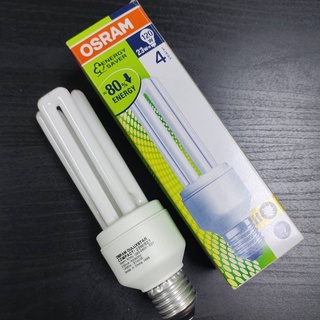 หลอดไฟ OSRAM Duluxstar 🚨 แพ็ค 2 ชิ้น 🚨 : 23W ขั้ว E27 แสง WarmWhite 827 หลอดประหยัดไฟ