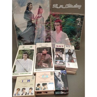 โลโมการ์ด(lomo card),ซองใส่เอกสาร,ที่คั่นหนังสือ,โปสการ์ด ปรมาจารย์ลัทธิมาร,XIAOZHAN(เซียวจ้าน) YIBO(หวังอี้ป๋อ)พร้อมส่ง