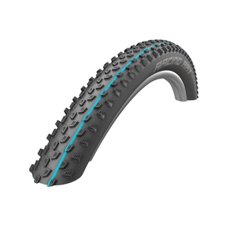 SCHWALBE ยางนอก MTB รุ่น เรซซิ่งเรย์ RACING RAY (NEW), SnakeSkin, ขอบพับ, 27.5X2.25, สีดำ