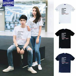 Aquanine STEVE NAVY STE เสื้อยืด T-shirt streetwear