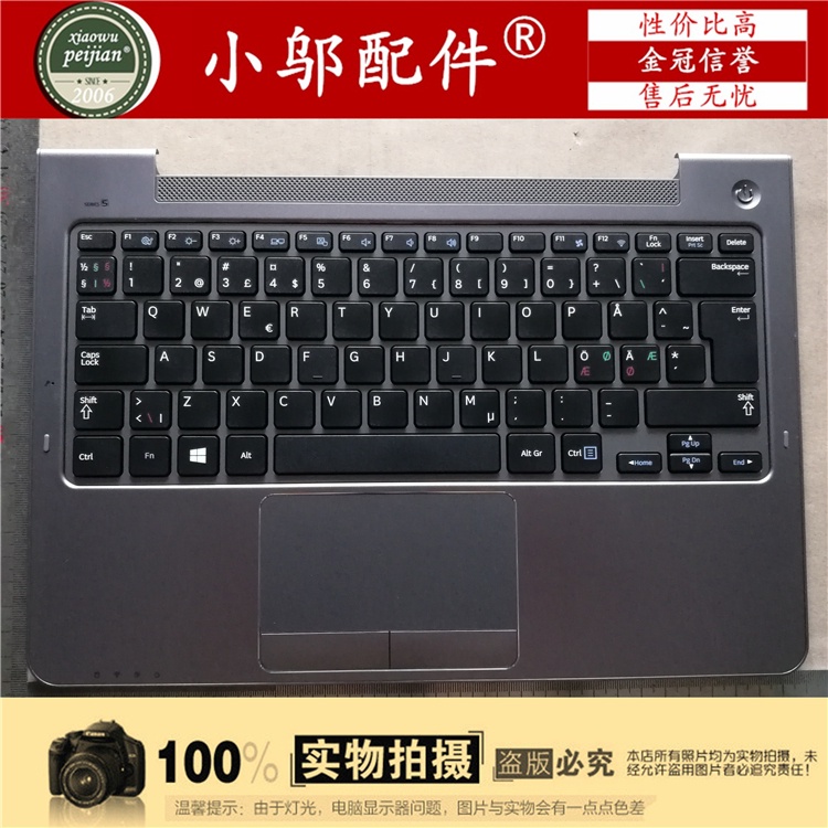 ใหม่ Samsung NP530U4C 530U4B 535U4C 532U4C B เชลล์ C เชลล์ D เชลล์คีย์บอร์ด A เชลล์