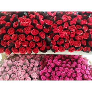 ดอกกุหลาบ ดอกไม้ปลอม Paper rose ดอกไม้วันวาเลนไทน์ red rose pink rose Roses ดอกไม้ flower valentines day