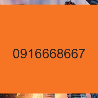 เบอร์สวย 666 ซิมเบอร์สวย เลขสวย เบอร์สวย เบอร์จำง่าย เบอร์ธุรกิจ เบอร์ ตอง 0916668667