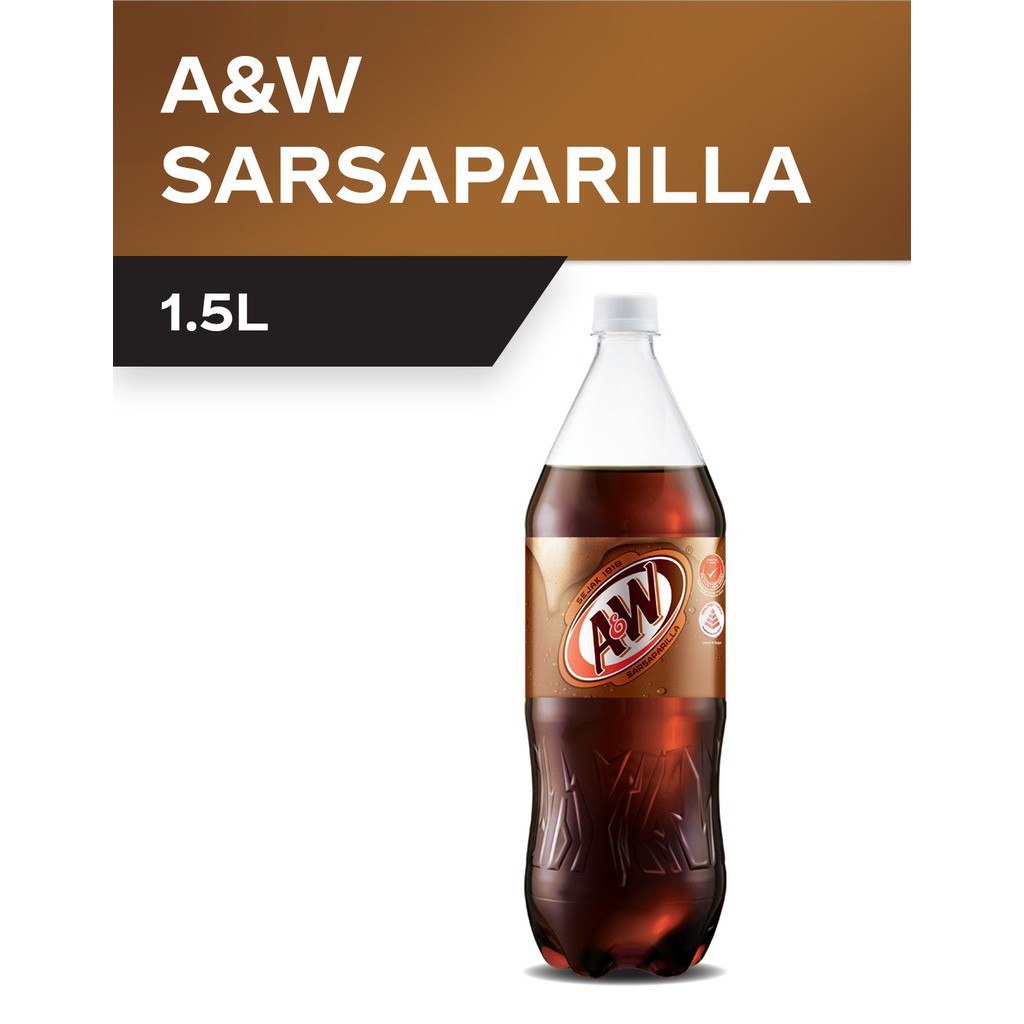 A&W Root Beer Sarsaparilla (1.5L×6bottle)