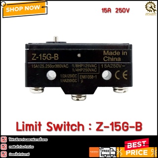 ลิมิตสวิตช์ LIMIT SWITCH Z-15G-B