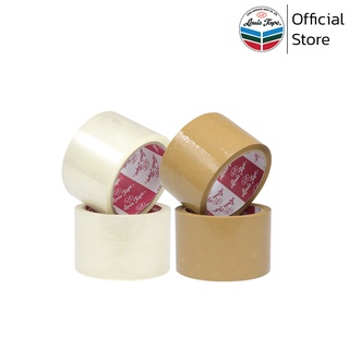 LOUIS TAPE เทปโอพีพี เทปปิดกล่อง OPP Tape (L320) 2 1/2 นิ้ว x 45 หลา กาวสังเคราะห์ (5 ม้วน/แพ็ค)