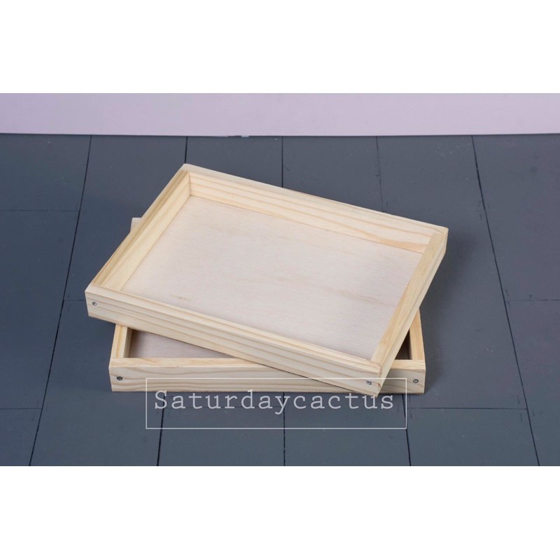 ถาดไม้ ขนาด 40×50 cm – โปรปัง