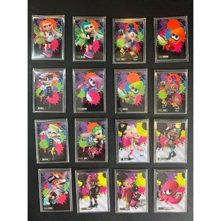 [พร้อมส่ง] amiibo card : Splatoon for Nintendo Switch set 16 ใบ