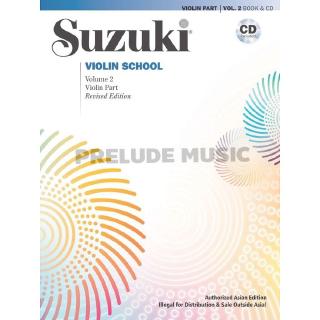 Suzuki Violin School, Volume 2 INTERNATIONAL ED.(49293)