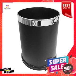 ถังขยะกลม ACCO ML-HP1201B ขนาด 9L สีดำROUND DUSTBIN ACCO ML-HP1201B 9L BLACK