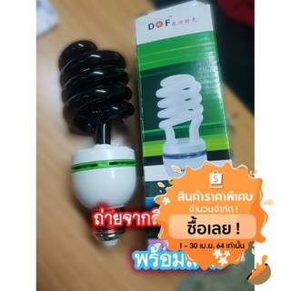 หลอดไฟ Black light หลอดไฟดักจับแมลง ไฟม่วงดักแมลง ไฟผับ หลอดไฟเรืองแสง สีม่วง หลอดไฟม่วง ส่งจากไทย1-3วันได้รับ