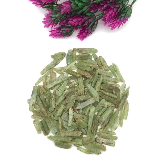 100% Natural Green Kyanite  / Top High Premium Grade Quality / Beautiful Green Kyanite gemstone / He