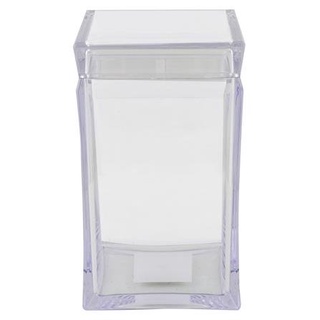 ขวดโหลเหลี่ยม SAN ฝาดึง CUBIC 1.64 ลิตร พร้อมส่ง NEW 100%
