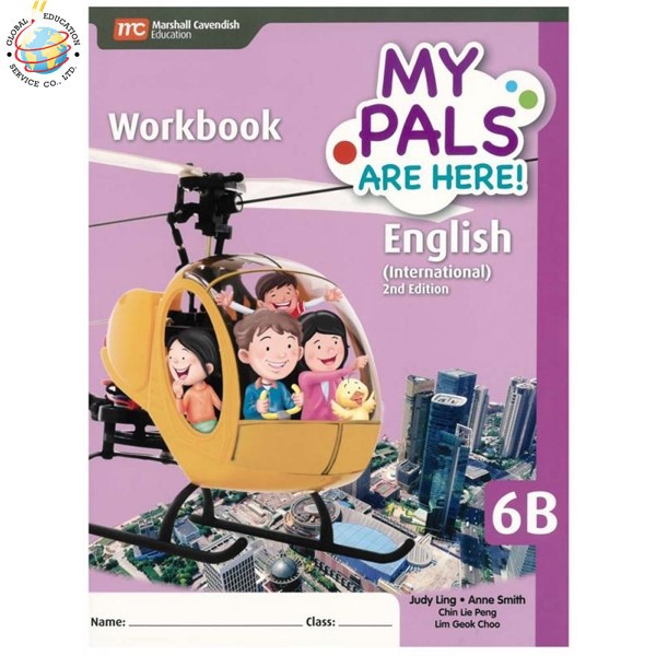 Global Education หนังสือแบบฝึกหัดภาษาอังกฤษ ป.6 MPH English Workbook 6B (Int'l) 2nd Edition Primary 