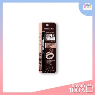 ( กดสั่ง2ชิ้น 129บาท )**เริ่มวันที่01/09/66-30/09/66**Lifeford Extreme Super Eyeliner 0.5 ml. #Brown