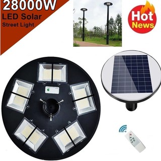 โคมไฟถนน UFO 10 ทิศทาง LED 22000W - 28000W Square  Light  ไฟถนน ไฟโซล่าเซลล์ พลังงานแสงอาทิตย์ พลังงานแสงอาทิตย์