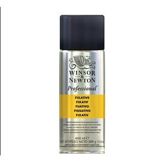 สเปรย์เคลือบภาพฟิกซ์ตีบ Fixative Winsor&amp;Newton 400 ml.