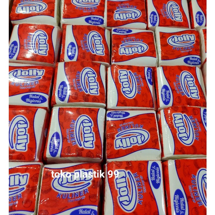 ทิชชู่ jolly pop up / ทิชชู่ Jolly culinary / กล่องทิชชู่ Jolly บรรจุ 200 แผ่น