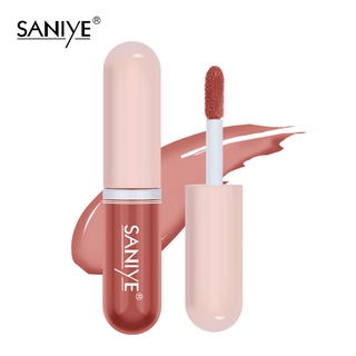 Saniye ลิปสติกลิปกลอส Matte Liquid แบบพกพากันน้ํา 12 สี