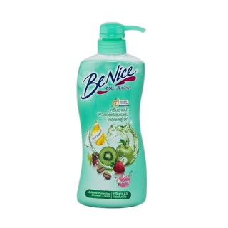 บีไนซ์ ครีมอาบน้ำ สีเขียว 450 มล. Benice shower cream green 450 ml.