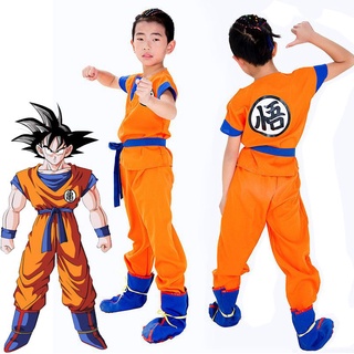 ชุดคอสเพลย์ การ์ตูน Dragon Ball Z GoKu เหมาะกับงานปาร์ตี้ สําหรับผู้ใหญ่ และเด็ก