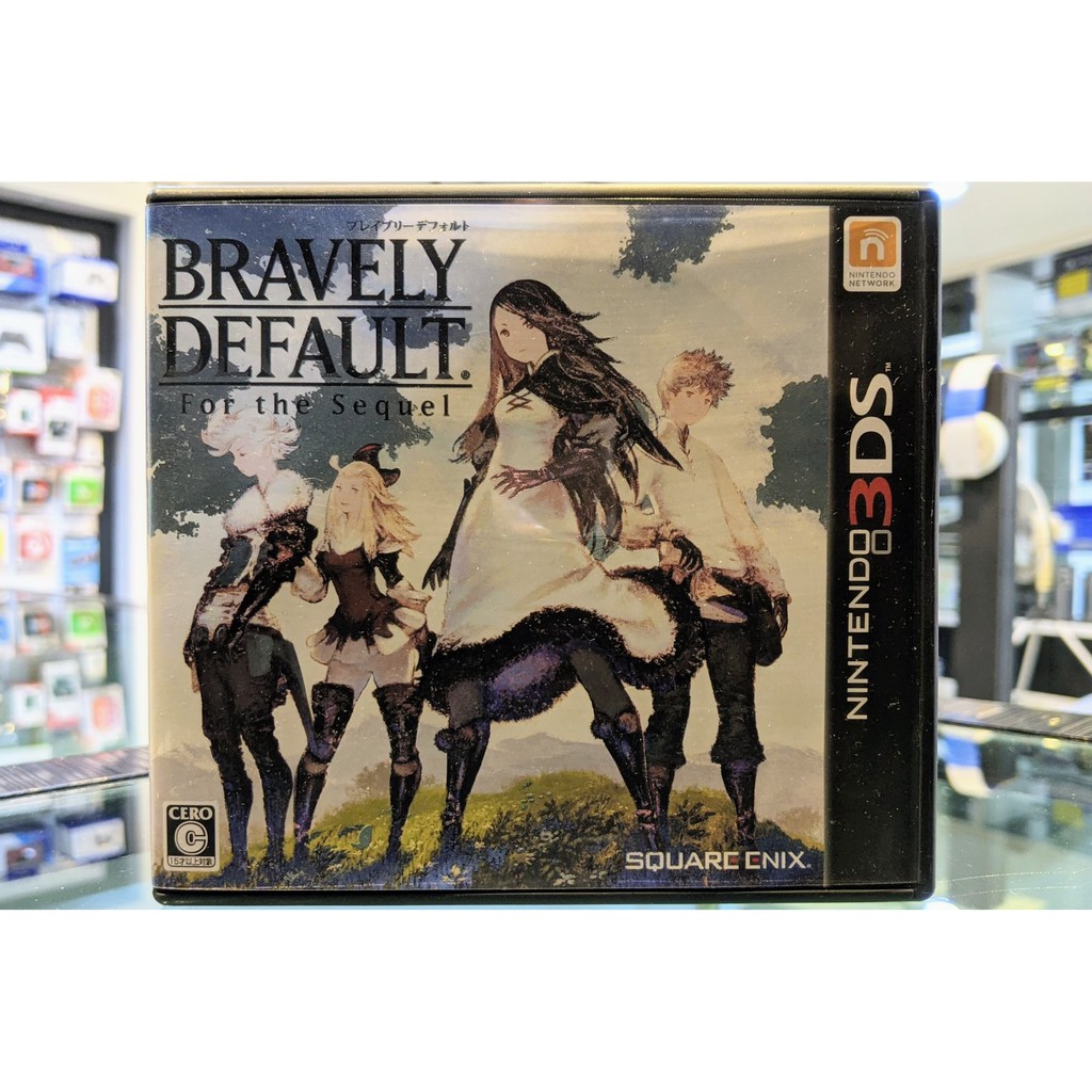 (ภาษาอังกฤษ) มือ2 Bravely Default For the Sequel เกม 3DS แผ่น 3DS มือสอง