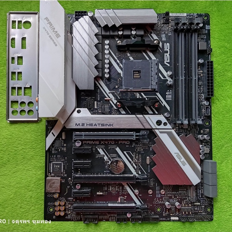 🎉MB: Asus Prime X470-Pro AM4🎉เมนบอร์ดมือสอง
