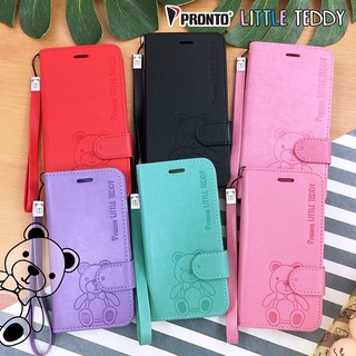 New!!! Little Teddy Case เคสฝาพับหมี ViVo รุ่นV7|Y75|V5 plus|V11i|V15 pro|V20|Y19|Y53|Y55|Y71