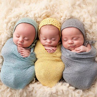 ผ้าห่มห่อตัว ผ้าแบบยืด สำหรับเด็กทารกแรกเกิด