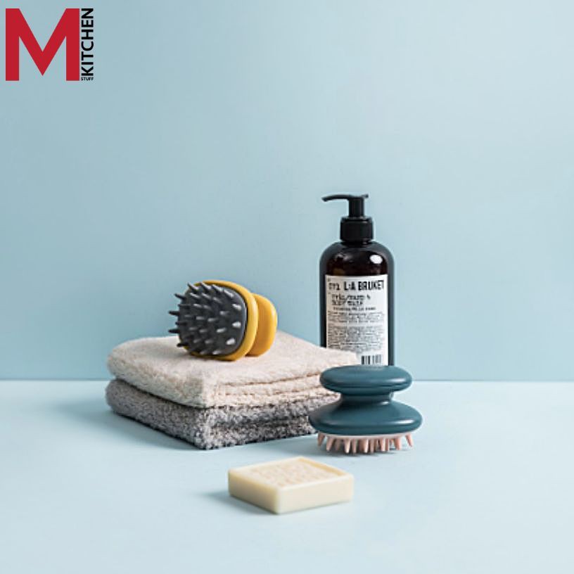 M KITCHEN AA190 แปรงผม หวีแปรง พลาสติกอย่างหนา ไม่เจ็บศรีษะ - รูปที่ 2